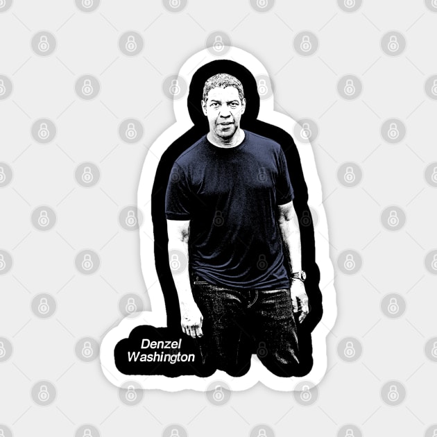 Denzel Washington Magnet by Lowchoose