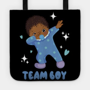 Gender Reveal Party Team boy Baby Announcement Gift For Men Women kids Tote