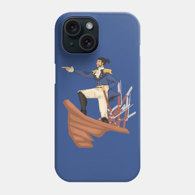 Marquis de Lafayette Phone Case by Newtegan