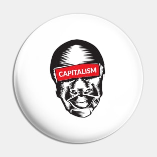 Capitalism Pin