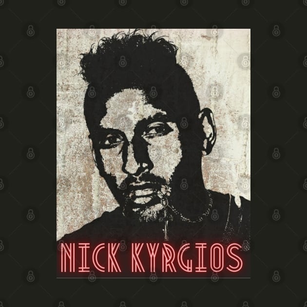 nick kyrgios by BorodinaAlen