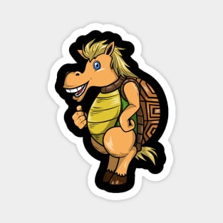 Horse as Turtle with Tank Magnet