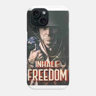 Inhale freedom Phone Case