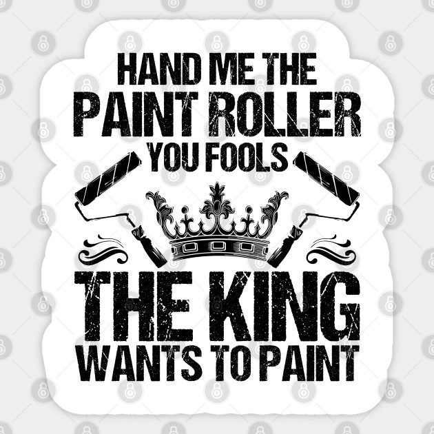 House Painter Decorator Painting Gift Present Painter Sticker