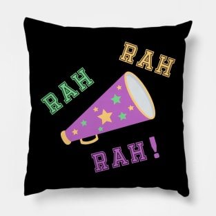 Rah Rah Rah!  (Pastels) Pillow