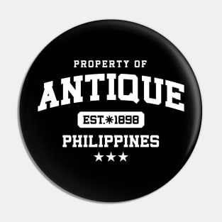 Antique - Property of the Philippines Shirt (WHITE) Pin