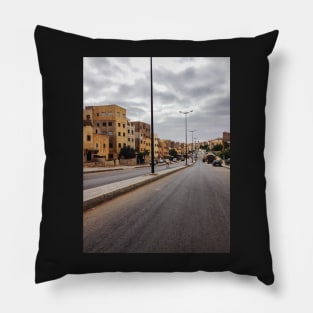 Suburb in Morocco Pillow