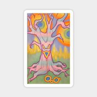 Rainbow Tree Magnet