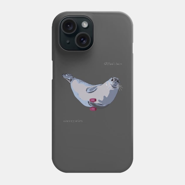 Sea calf Phone Case by Ocennyy