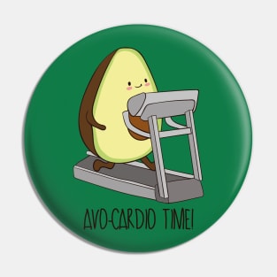 Avo-cardio Time! Pin