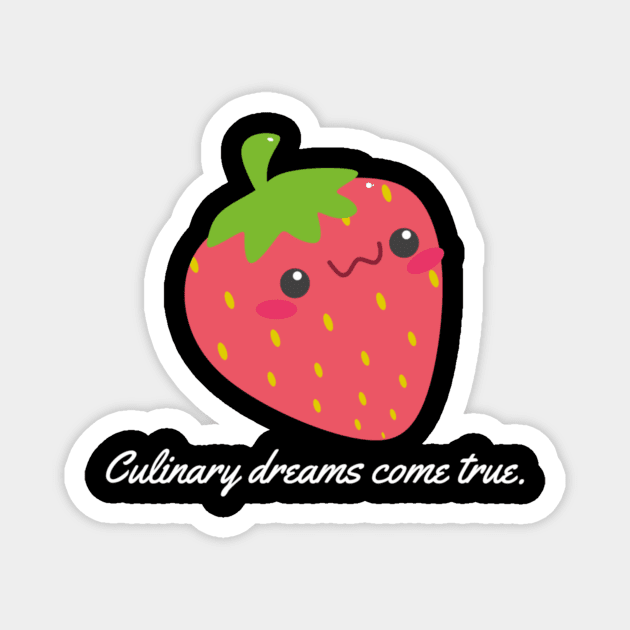 Culinary dreams come true. Magnet by Nour