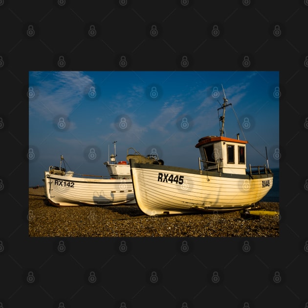 Fishing Boats On The Stade At Hastings by IanWL