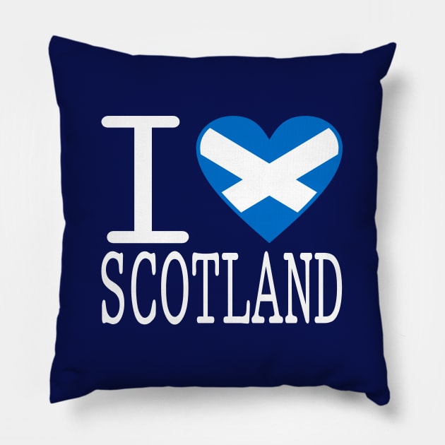 I love Scotland Pillow by BigTime