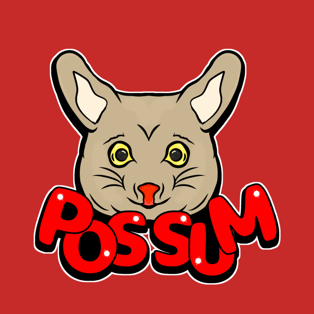 Possum t shirt by Cahya. Id