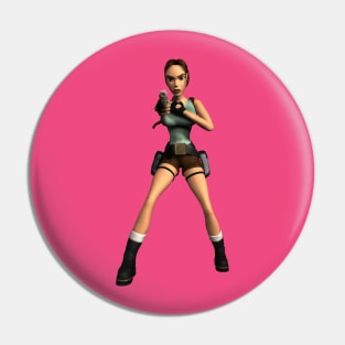 LARA CROFT Pin