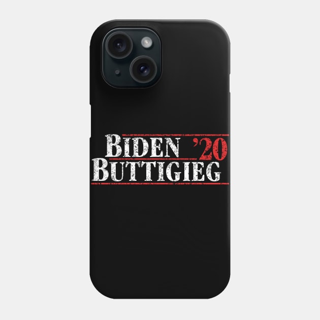 Joe Biden and Pete Buttigieg on the one ticket. Politique Biden Buttigieg 2020 Vintage Designs Phone Case by YourGoods