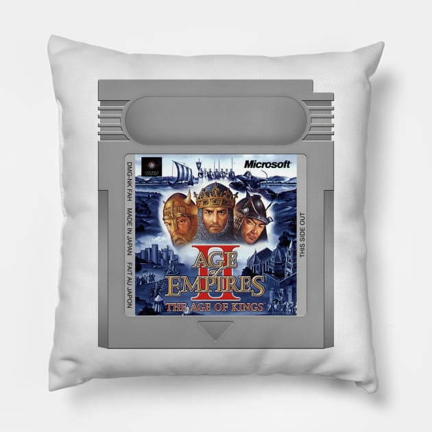 Age of Empires II Game Cartridge Pillow by PopCarts