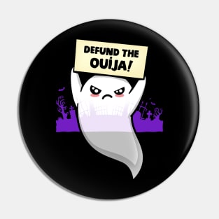 Original Kawaii Halloween Activist Cute Ghost Pin