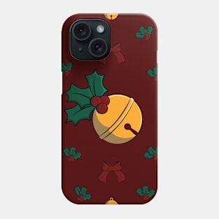 Christmas Bell - red Phone Case