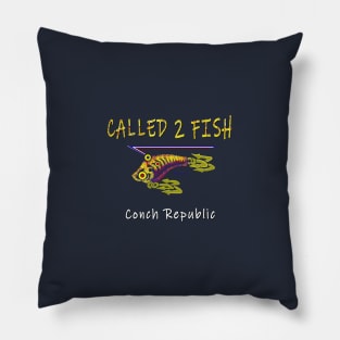 Conch Republic Called 2 Fish Key West Florida Pillow