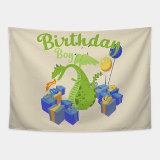 Birthday Boy Dragon Tapestry