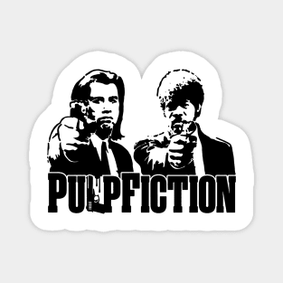 Pulp Fiction Stencil Style Magnet