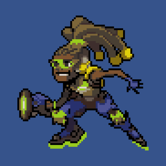 Overwatch - 16-Bit Lucio by wyckedguitarist