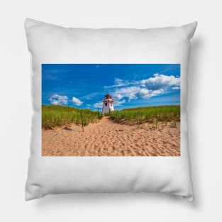 Covehead Harbour Lighthouse Pillow