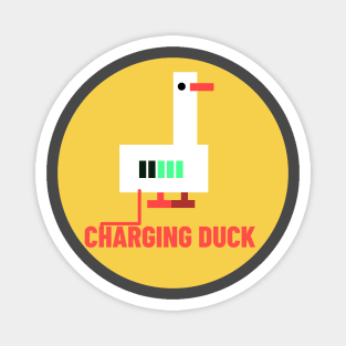 Charging Duck Magnet