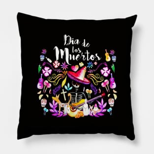 Dia de los Muertos Pillow