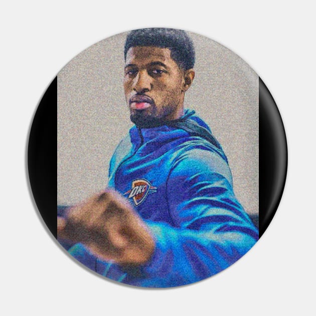 Paul George OKC Moment Pin by Playful Creatives