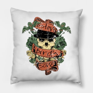 Listen to the Birds' Song Skull Pillow