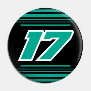 Chris Buescher #17 2024 NASCAR Design Pin