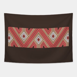 Poly Roof Design Tapestry