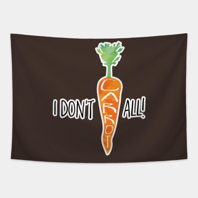 I don't CARROT all! Tapestry by Shana Russell