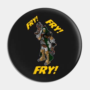 Fried Reaper Pin