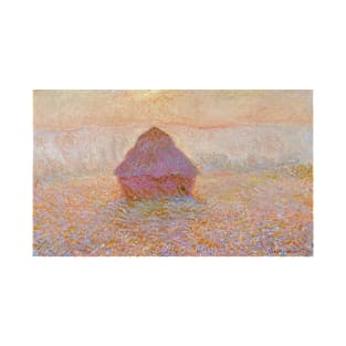 Grainstack, Sun in the Mist (1891) | Monet T-Shirt