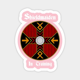 Shieldmaiden in Training Magnet