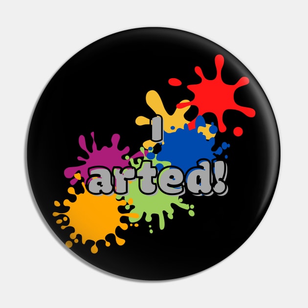 I arted bubble font with fun and colorful paint splat graphic design Pin by MGuyerArt