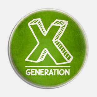 Generation X • Latchkey Kids Pin