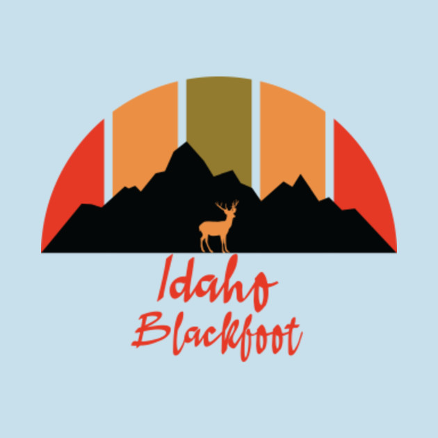 Disover Blackfoot Idaho - Blackfoot Idaho - T-Shirt