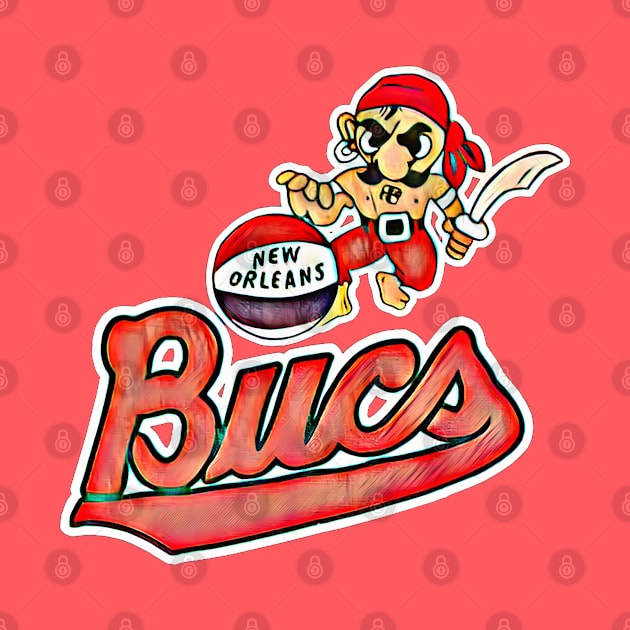 New Orleans Buccaneers Basketball by Kitta’s Shop