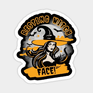 Resting witch face Magnet