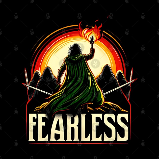 Fearless - Fiery Stand Off - Fantasy by Fenay-Designs