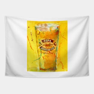 Hawaiin Beer Glass - Bar Deco Tapestry