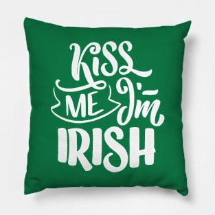 Kiss Me I'm Irish Pillow