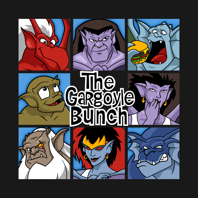 The Gargoyle Bunch by demonigote
