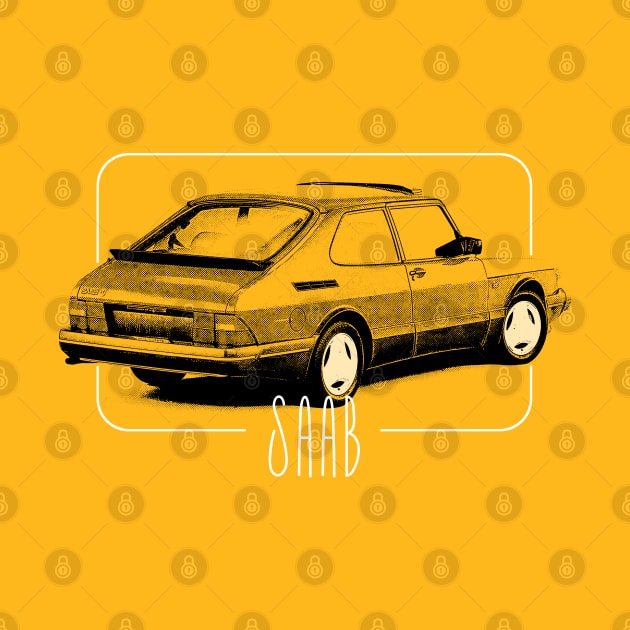 Saab 900 Retro Design by DankFutura