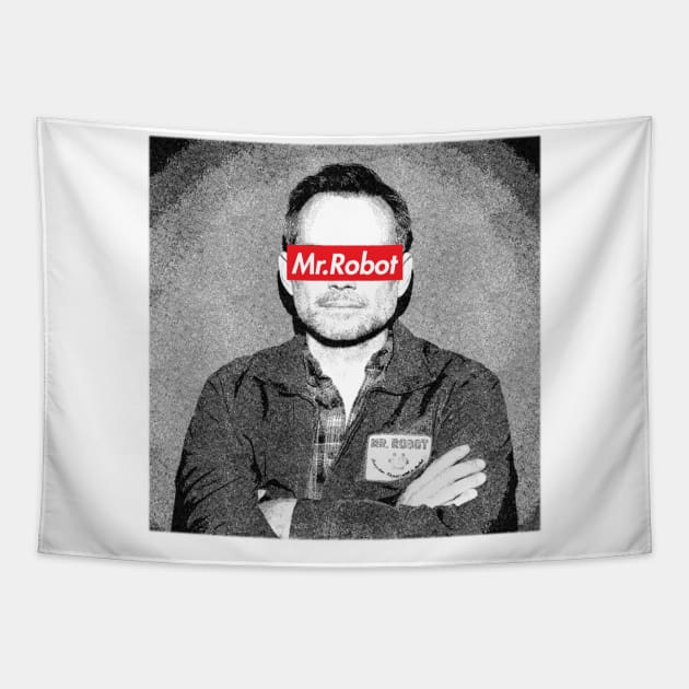 Edward Mr Robot Tapestry by Aefe