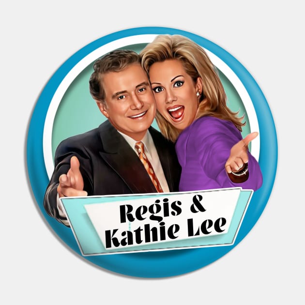 Regis and Kathie Lee Pin by Zbornak Designs